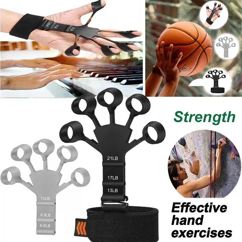 Silicone Grip Training and Exercise Finger Stretcher